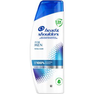 Head&Shoulders Shampoo For Men Anti-Schuppen, für jeden Haartyp, bei fettiger und juckender Kopfhaut, 250 ml