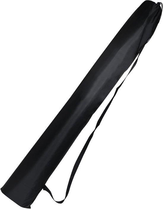 Waterdichte parasolhoes in zwart polyester