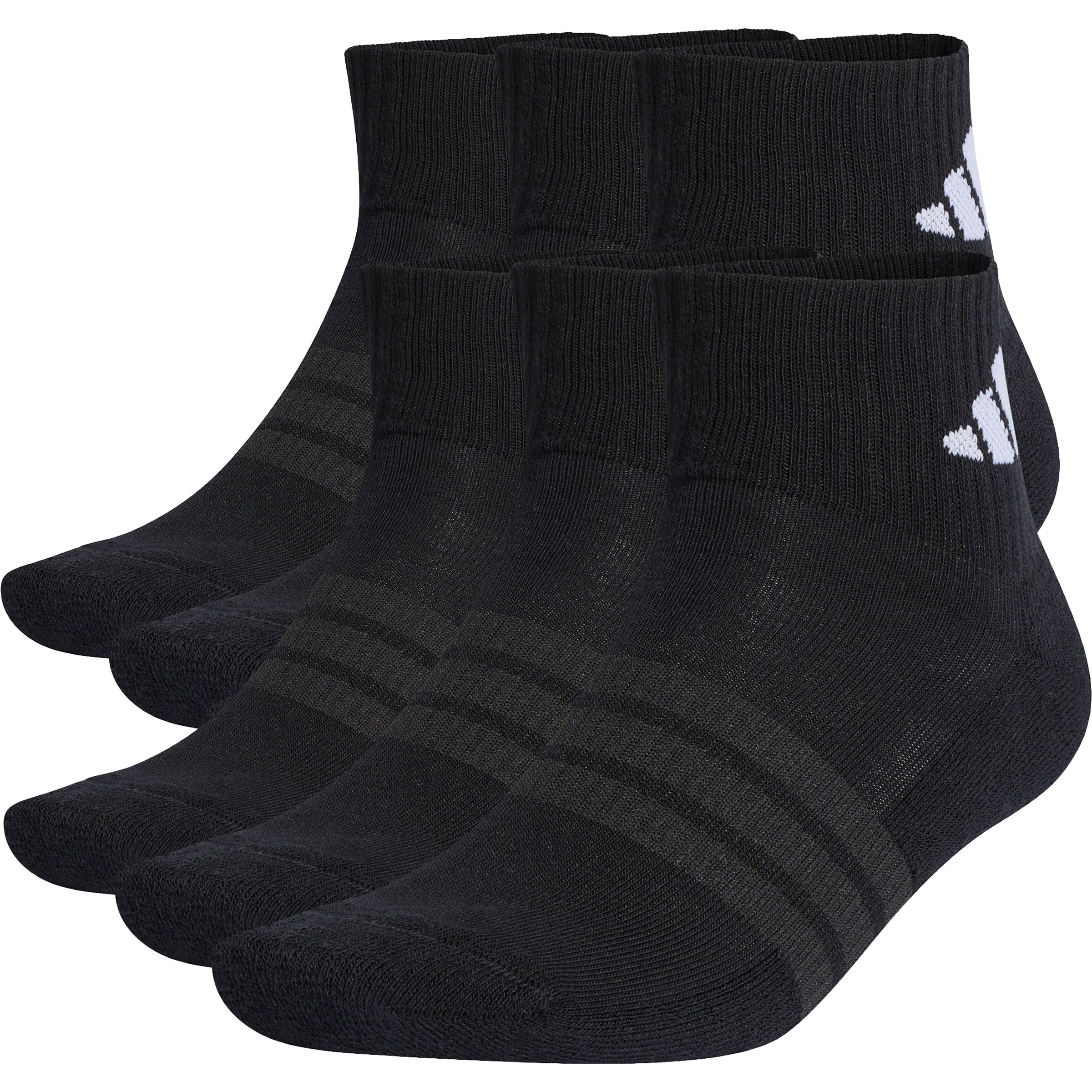 adidas Cushioned Essentials Ankle 6er Pack Laufsocken schwarz Größe 43 Lifestyle | Laufen Widerstandsfähig