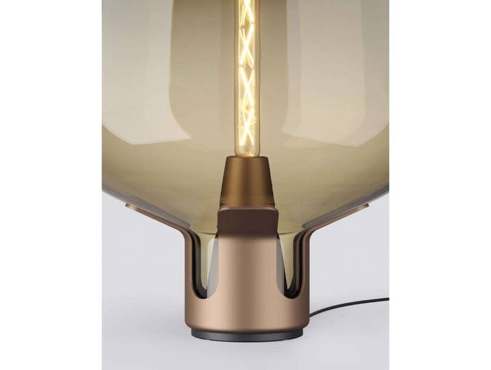 Flar Lampe de Table Medium Terra/Honey - Lodes - Salon / séjour - Verre