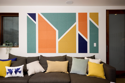 Felt Right Citrus Midtown   Sound Dampening Pinnable Tiles