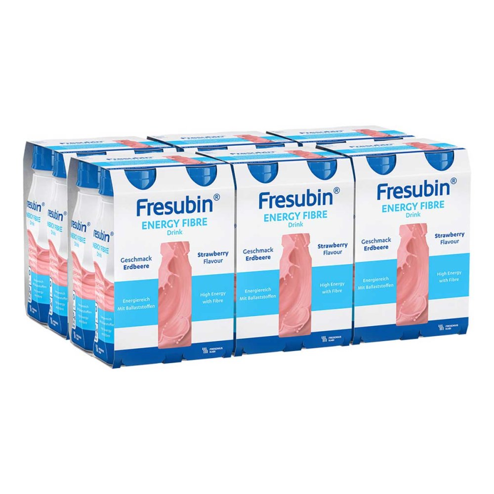 Fresenius Kabi Deutschland GmbH Fresubin Energy Fibre Trinknahrung Erdbeere Aufbaukost 08101786
