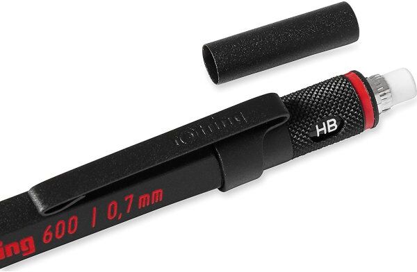 Rotring 600 Stiftblyant   0,7 Mm   Blå