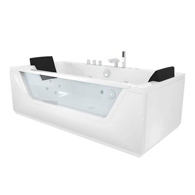 Whirlpool mit Reinigungsfunktion, Pool Badewanne Wanne AcquaVapore W83R-TH-A ohne +0.-€