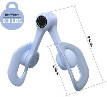 Uplift Essentials Thigh Trainer Pelvic Floor Muscle Exerciser Inner Thigh Workout Device blue