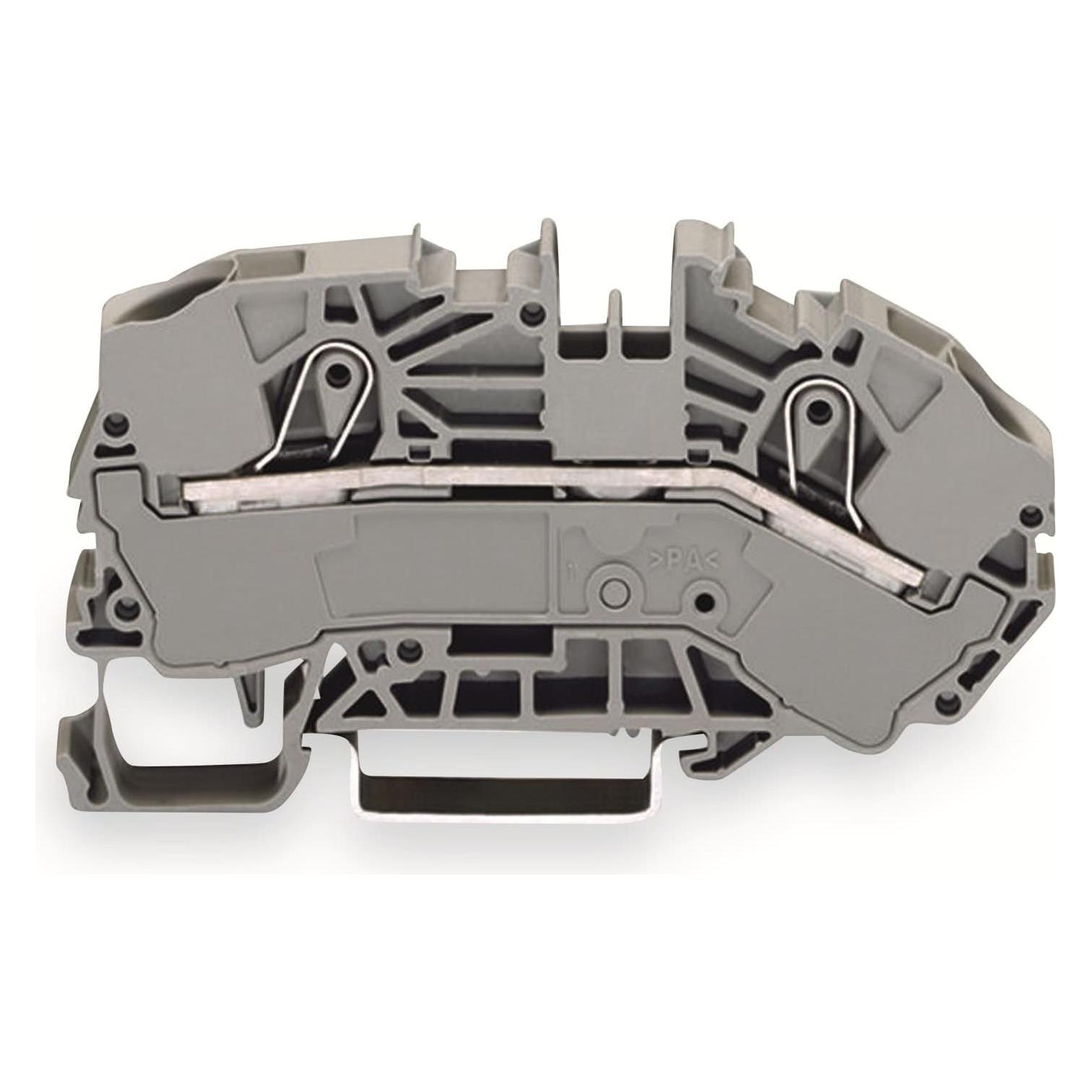 Wago 2x16mm supply terminal grey (2016-7601)