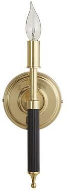 Maddox 1-Light Ribbed Arm Sconce - Ballard Designs