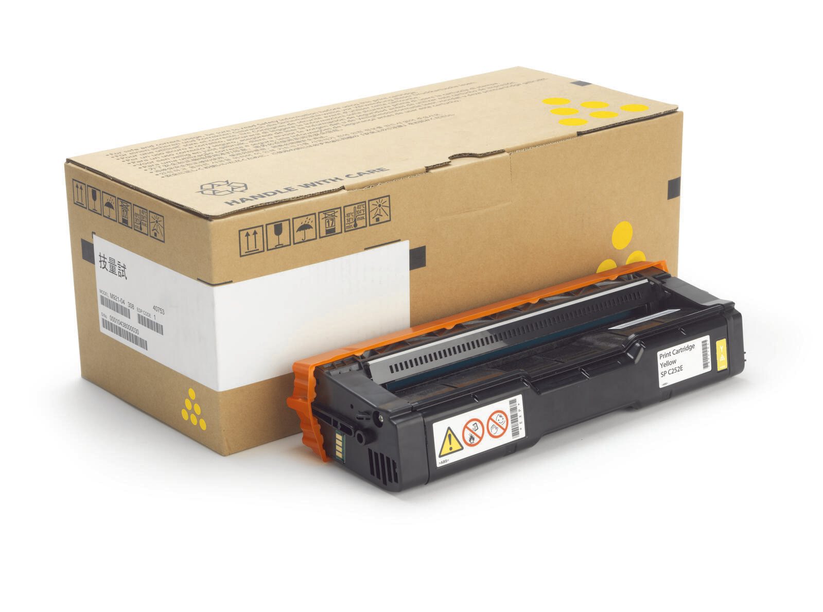 Ricoh Original Type SP C252HE Toner gelb 6.000 Seiten (407719) für SP C252DN/SF