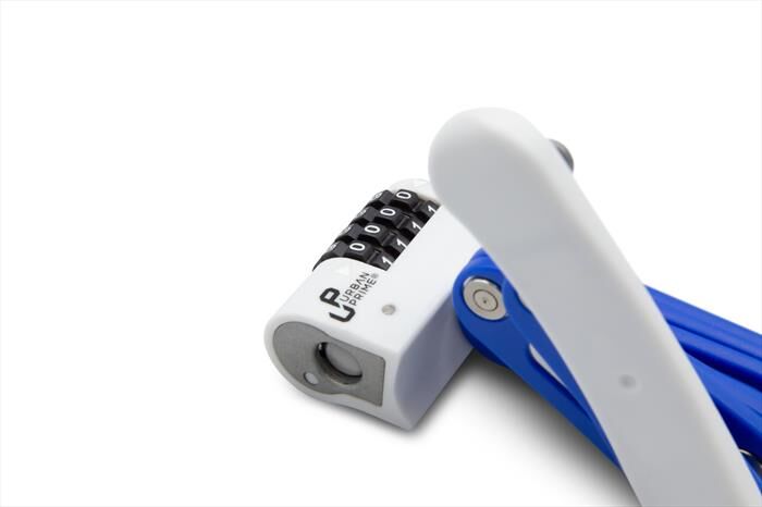 PRiME Lucchetto Folding Lock-bianco E Azzurro