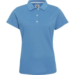 FootJoy Polo Stretch Pique Solid, hellblau
