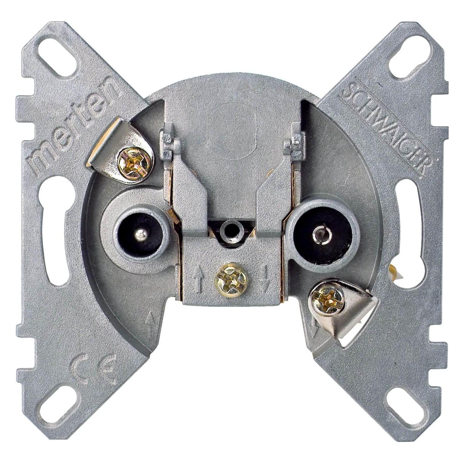 Merten Antennendurchgangsdose (Antennendose) (466098)