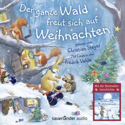 Der ganze Wald freut sich auf Weihnachten - Paul Bright,Gillian Lobel,Elizabeth Baguley, Audio, 9783732449934