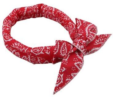 Market Central Pet Cooling Ice Scarf Adjustable Dog Cooling Collar Breathable Ice Towel For Dogs Cats Summer Heat Relief red