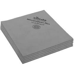 Vileda MicroClean Plus grau, Microfasertücher, 5 Stück/Pack 5 Stück im Pack
