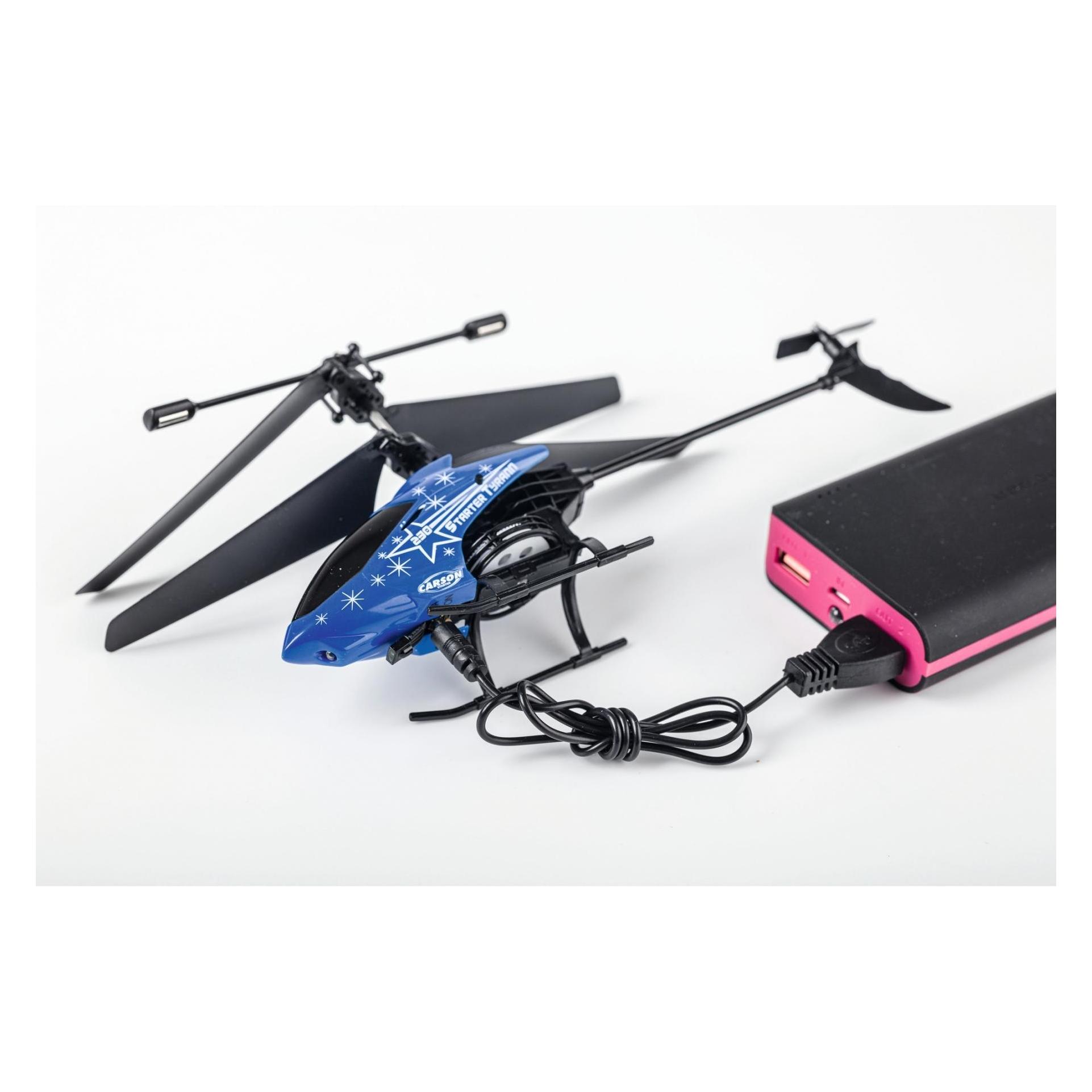 Dickie IR Carson Helicopter Starter Tyrann 2 Kanal blau (500507165)