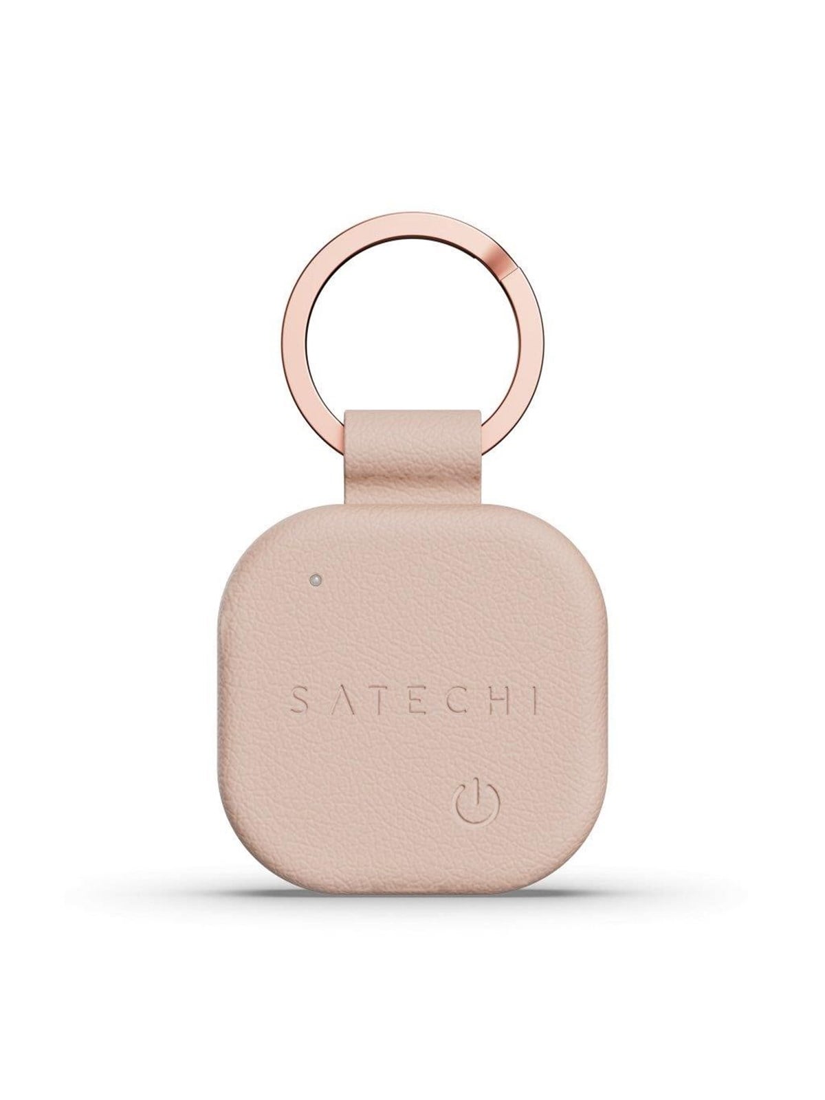 Satechi Vegan-Leather FindAll Keychain - Rose