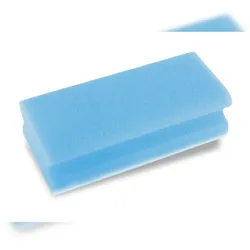 Plock GmbH Funny Griffschwamm - blau / weiß - für empfindliche Flächen - 100 Schwämme