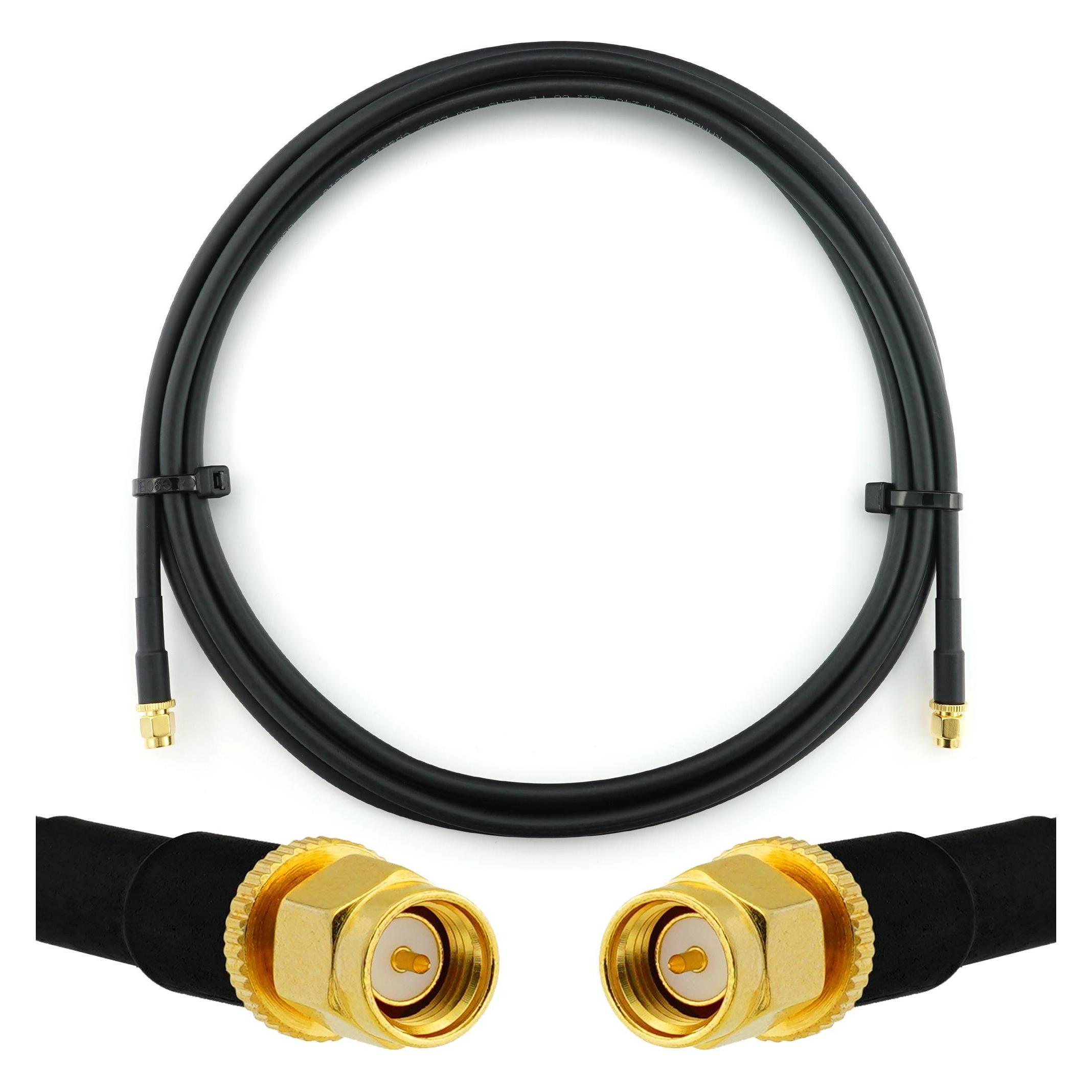 Rangeful SMA Male to SMA Male 1m Coaxial Cable??? HF240 (LMR240 equivalent) HF240-SM-SM-1 (HF240-SM-SM-1)