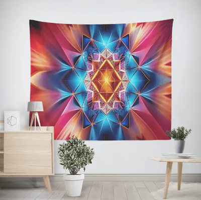 Inspire Picks Hippie Mandala Tapestry Wall Hanging Bohemian Psychedelic Vintage Room Decor 12 280x180cm
