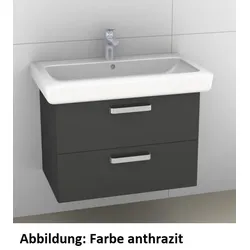 Artiqua 413 Waschtischunterschrank für IT! 121980 Sangallo Grau quer, 413-WU2L-K113-7152-432 413-WU2L-K113-7152-432