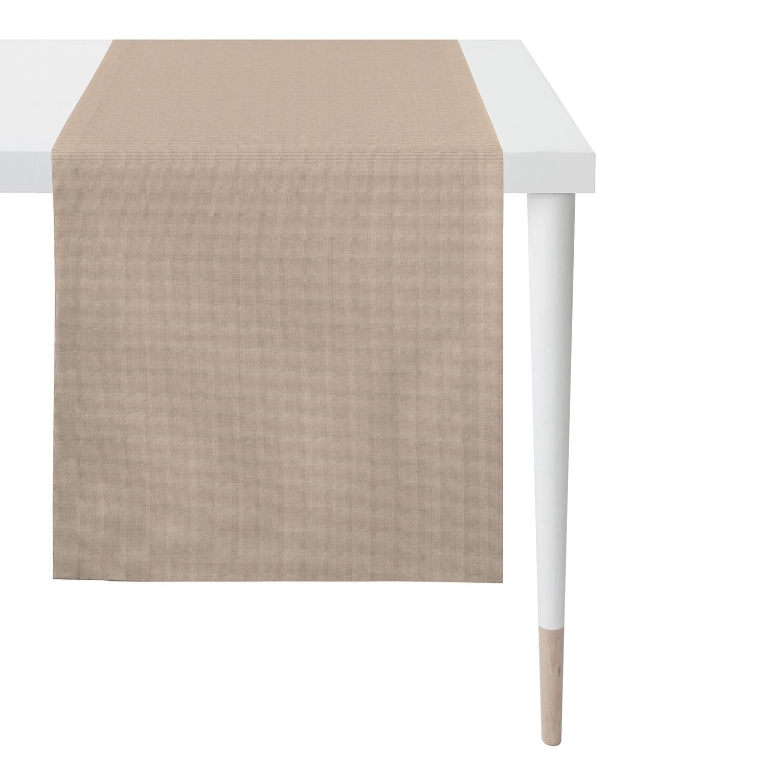 home24 Tafelloper Adrar beige/zand B: 46 cm, L: 135 cm