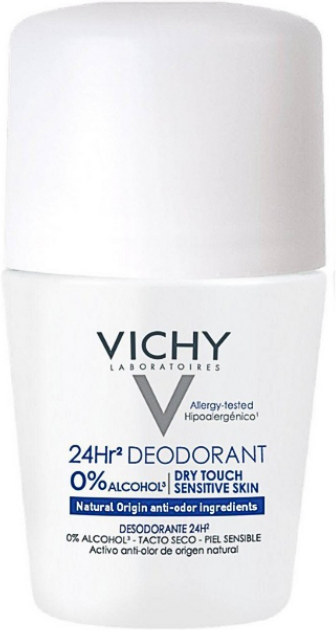 Vichy Desodorizante 24H Toque Seco Roll-On 50ml