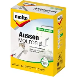 Moltofill außen 1kg - weiß