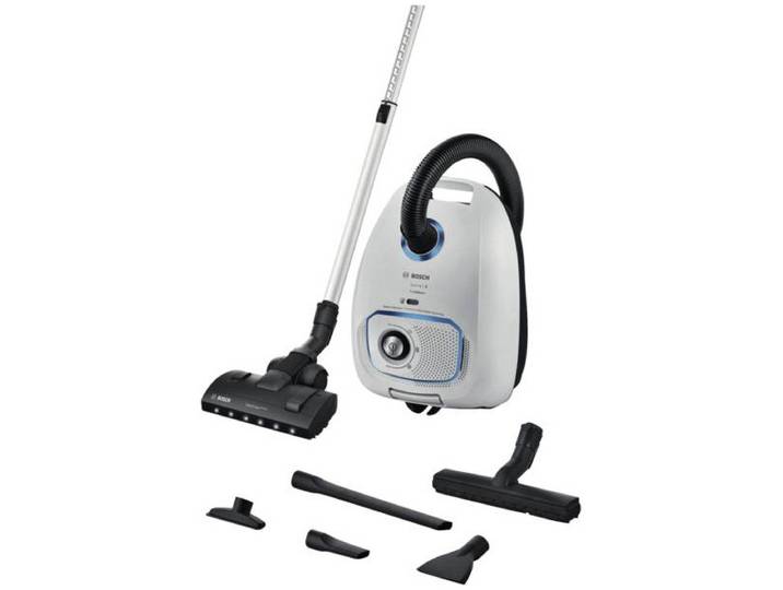 Bosch BGL41SIL1L Stofzuiger met zak Wit
