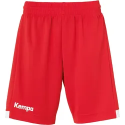 Kempa Player Long Shorts Women Rot/weiß S