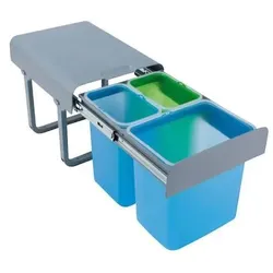 Pyramis Einbau-Abfallsammler COLOR 3-fach 038001701