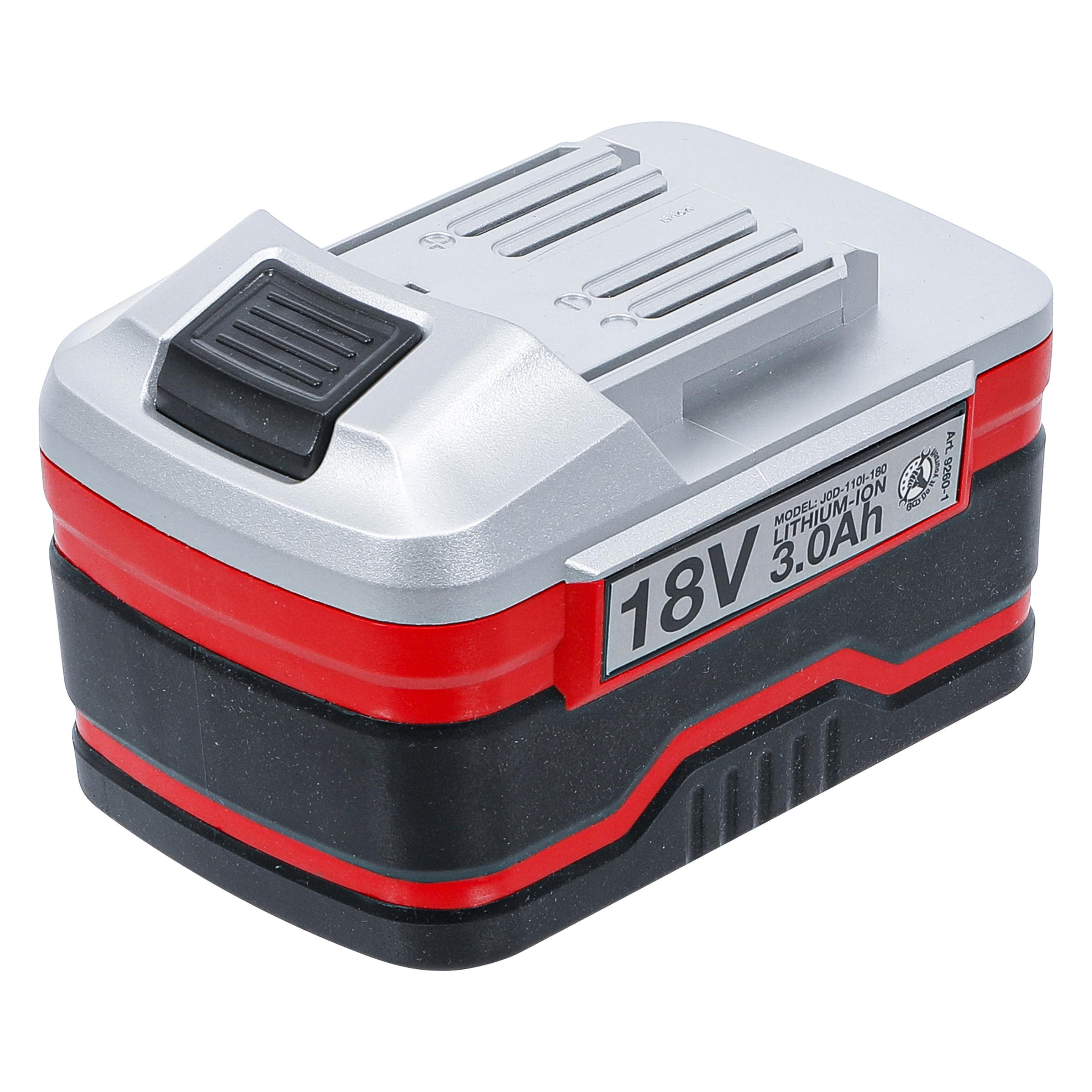 BGS Ersatzakku Li-Ion 18 V DC / 3,0 Ah für Akku-Schlagschrauber Art. 9260 (18 V) (9260-1)