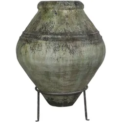 Chic Antique Übertopf auf Gestell Antique, Ø 75 cm - Antique Creme