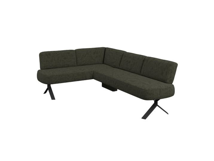 Livetastic Eckbank, Grün, Metall, 248x176 cm, Esszimmer, Bänke, Eckbänke