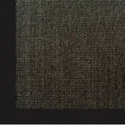 Astra Sisalteppich Salvador Col. 40 anthrazit Ø 250 cm mit Fleckenschutz