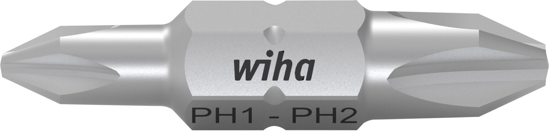 Wiha Bit Set Doppelbit Phillips 10-tlg. in Box PH1, PH2 Bit 30 mm (43861)