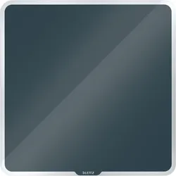 LEITZ Glas-Board Cosy magnetisch Sicherheitsglas 450x450mm grau Packung mit 4 Stück
