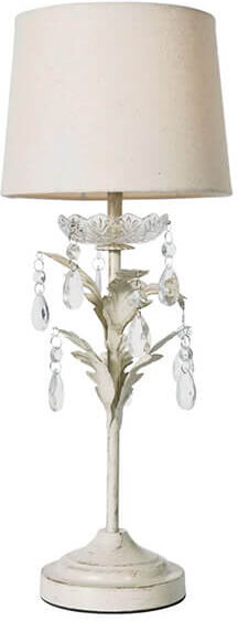 BHS Paisley Cream Table Lamp
