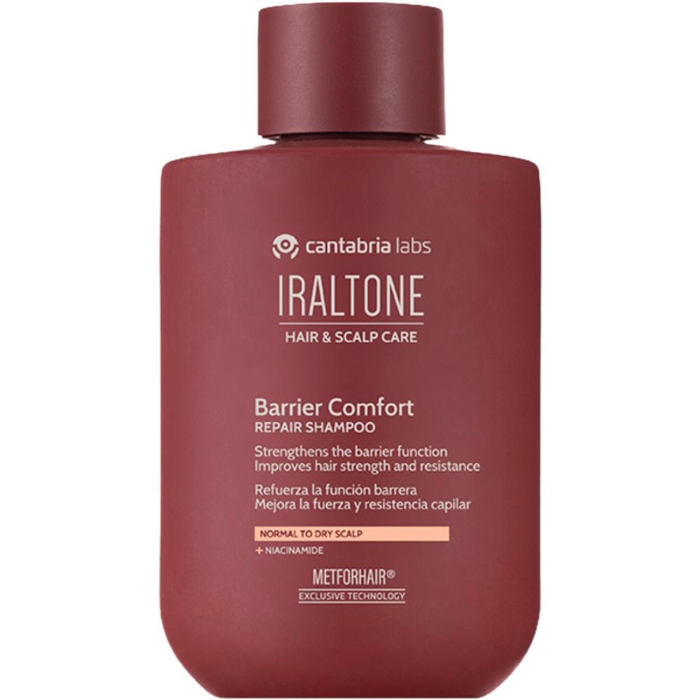 Cantabria Capilares Iraltone Barrier Comfort Repair Hair Shampoo 250mL