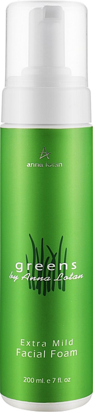 ANNA LOTAN Greens Extra Mild Facial Foam 200ml