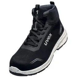 uvex 1 sport Sicherheitsschuh S2 Schnürstiefel schwarz 44 - 6895044 - schwarz