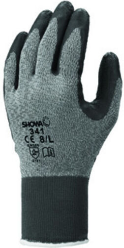 SHOWA Montagehandschuh Grau 341-9/XL (341-9/XL Grau)
