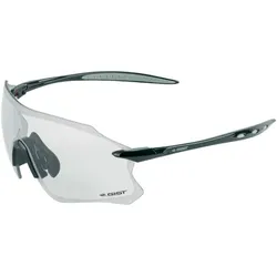 Gist, Sportbrille, fahrradbrille gestell photochromatische gläser gläser, die sich automatisch an die helligkeit anpass (Schwarz, Kategorie 0 - 3 = Lichtdurchlass 85% - 15%), Schwarz