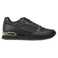 BOSS für Herren. 50568574 Parkour-L Runn Turnschuhe, schwarz (43), Wohnung, Reißverschluss, Lässig