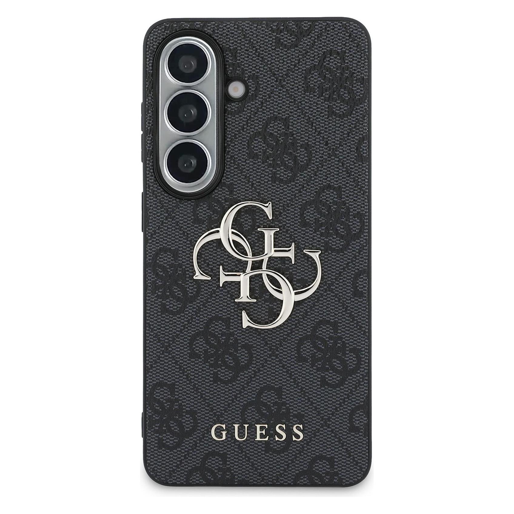 Guess - Hardcase 4G Big Metal Logo (GUHCS26S4GMGGR) - Samsung Galaxy S26 - Black (Samsung Galaxy S26) (GUHCS26S4GMGGR)