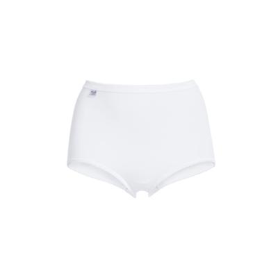 Taillenslip TRIUMPH, Damen, Gr. 38, 2 Stk., weiß, 95% Baumwolle, 5% Elasthan, Unterhosen Taillenslip