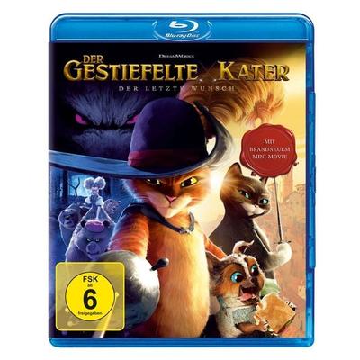 Der gestiefelte Kater: Der letzte Wunsch, Blu-ray