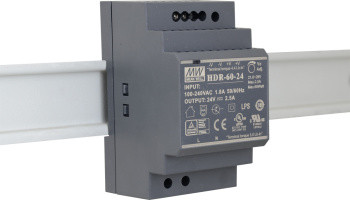 EXSYS EX-6973 voeding voor DIN-rail montage