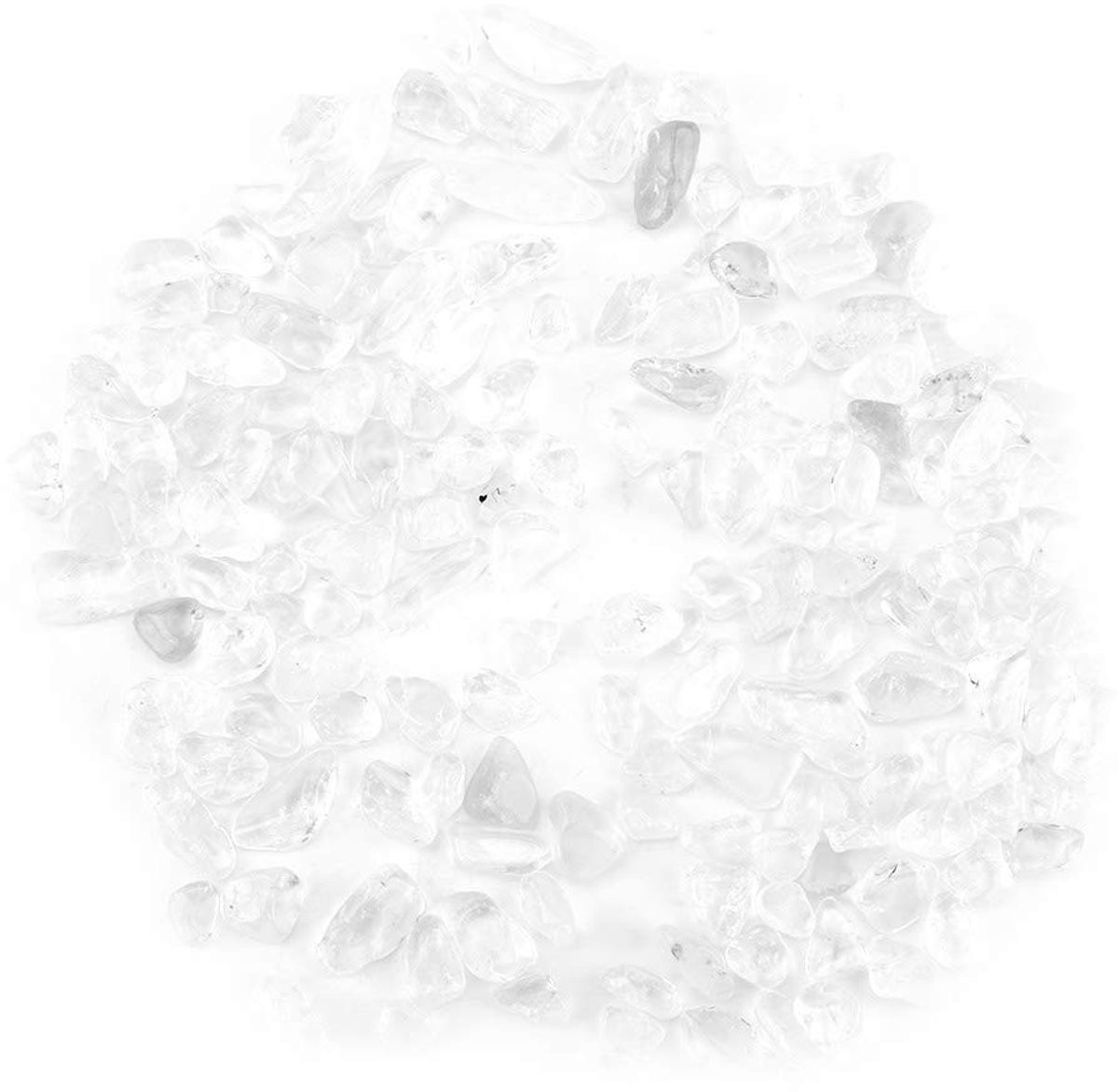 Dailygoods Natuurlijke Kristal Tuimelsteen - Decoratief Grind voor Feng Shui en Healing - 100 g