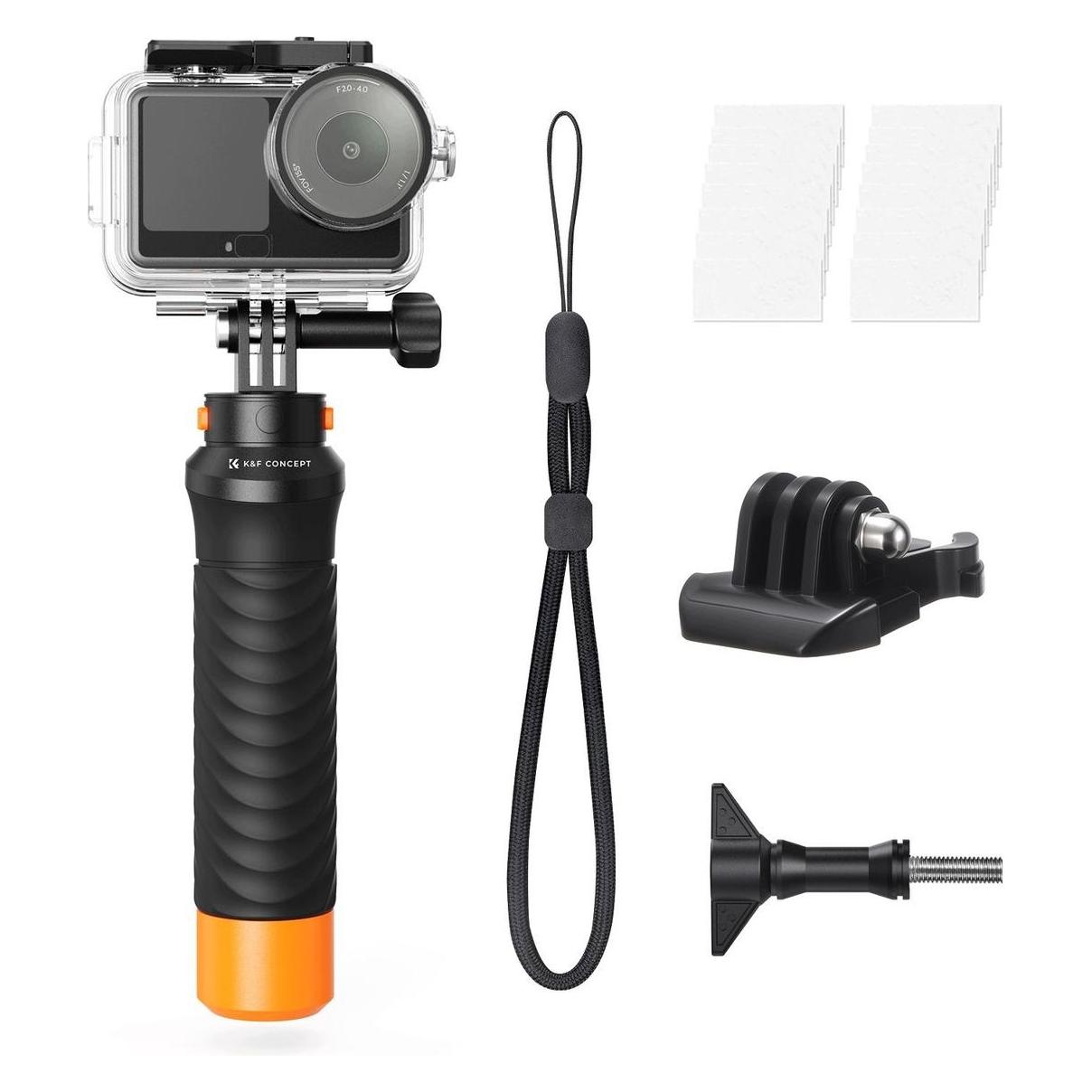 K&F Concept Set: Wasserdichtes Unterwassergehäuse (60 m) + Boje für DJI Osmo Action 6 / K&F / KF3102.0102.0010 (78903540)