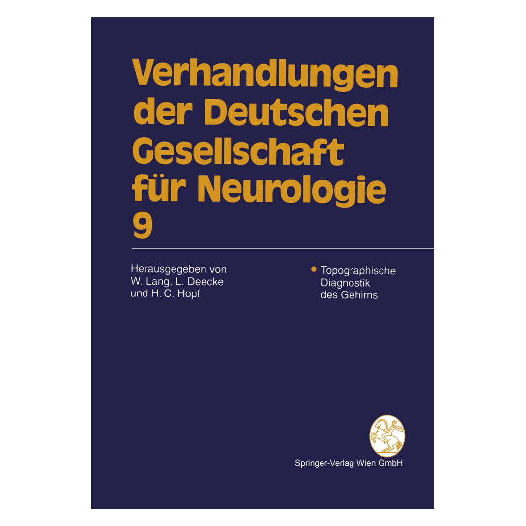 Springer Topographische Diagnostik des Gehirns (Deutsch, Softcover, Hans C. Hopf, Lüder Deecke, Wilfried Lang) (55866737)